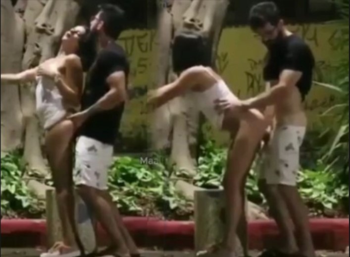 Desi Hot Couple Caught Fucking on the Streets Video Got Viral
