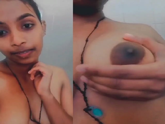 Desi New College girl nude bath wet body curves exposed