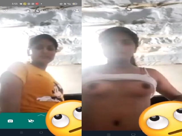 GF Showing Boobs On WhatsApp Bengali Sex Chat