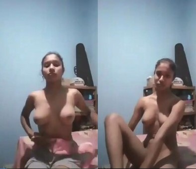 Sl Cute Horny Slim Girlfriend Homemade Full Nude Strip Boobs Play And Mastrubate Video