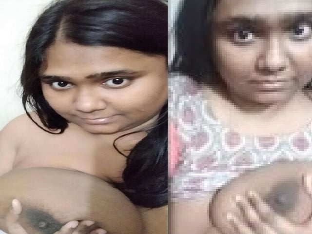 Desi Girlfriend Huge Boobs Show And Playing