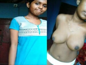 Desi Chennai college girl big boobs and black pussy